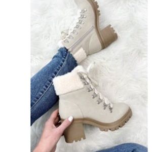Brand new winter boots from Much Ado boutique online. They are awesome and new!